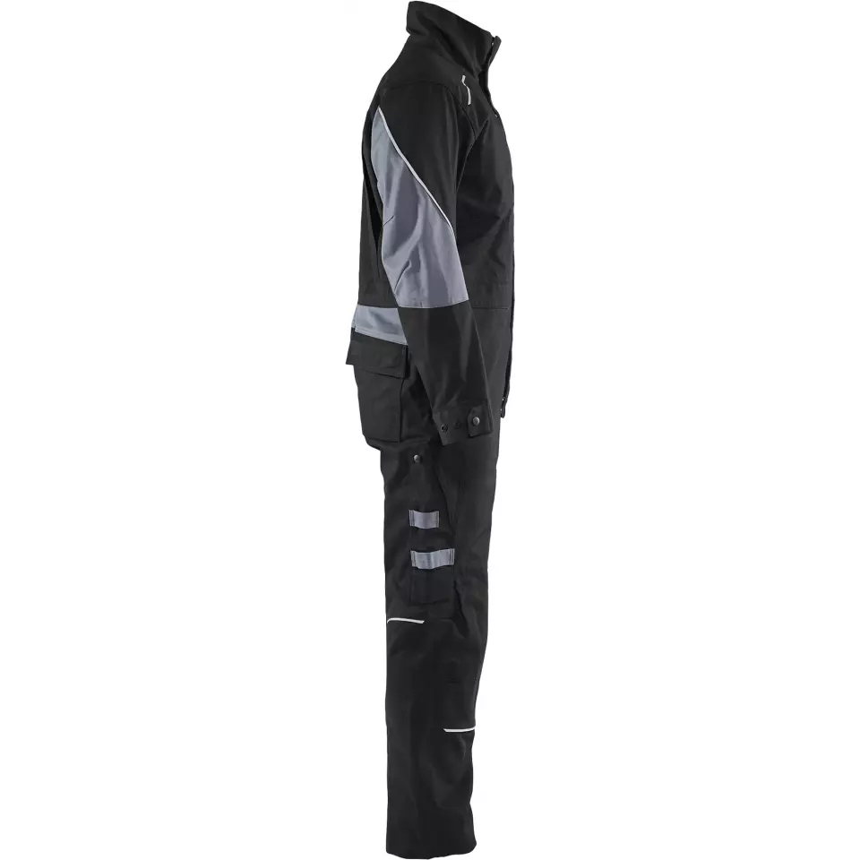 Blåkläder 606115169994, Flame Resistant Coverall, Black/Grey, image 2, gallery thumbnail
