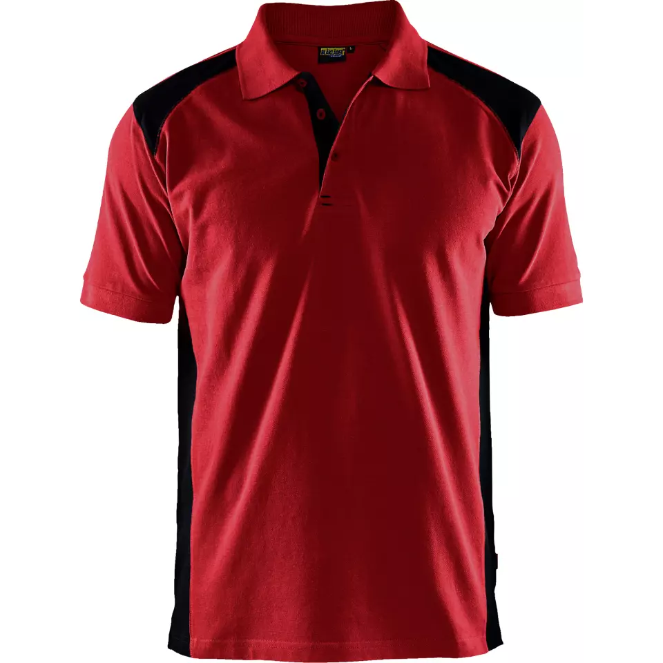 Blaklader 332410505699, Polo Shirt, Rot/Schwarz, image 1, gallery thumbnail