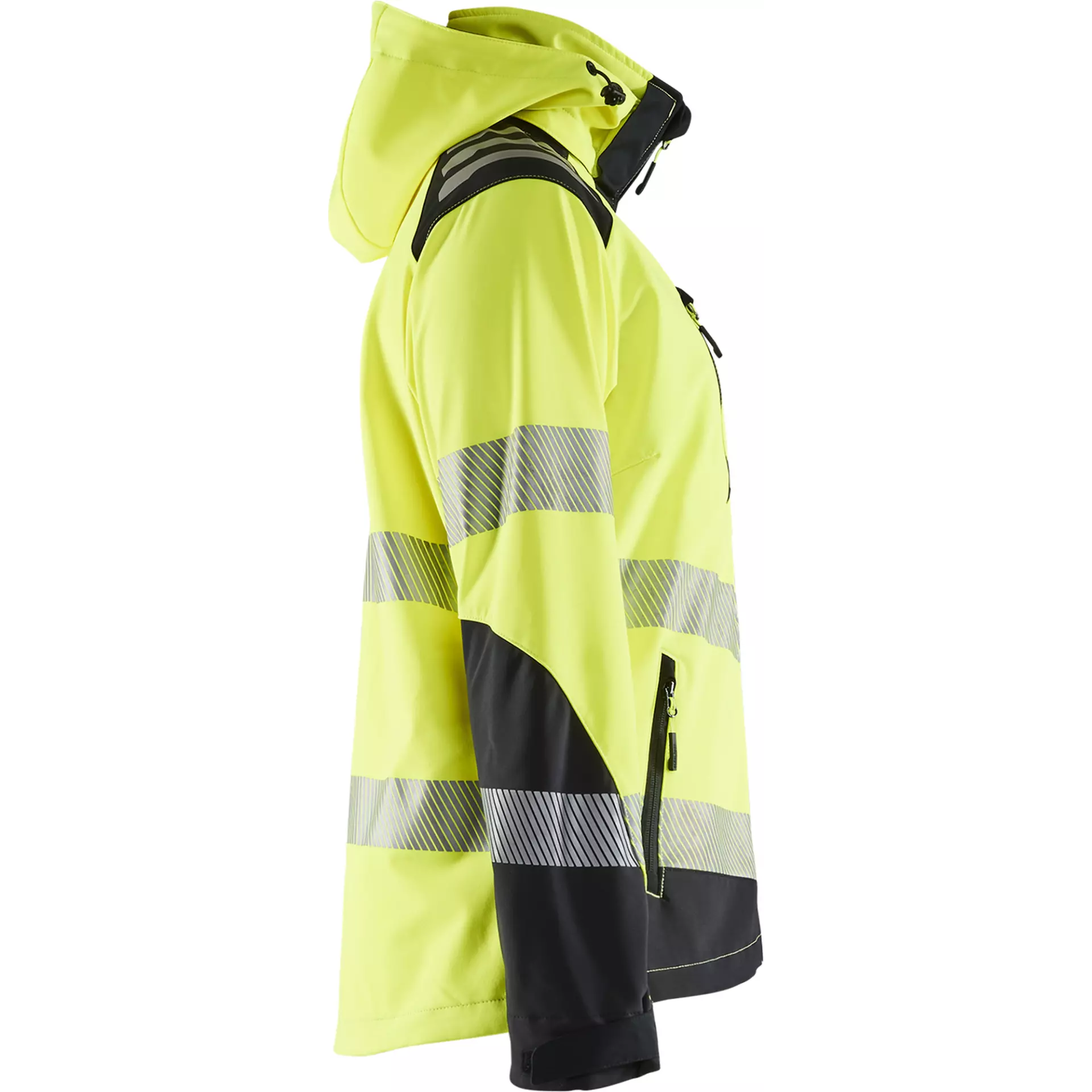 Blaklader 479125133399, High Vis Damen Softshell Jacke, Gelb/Schwarz, image 2