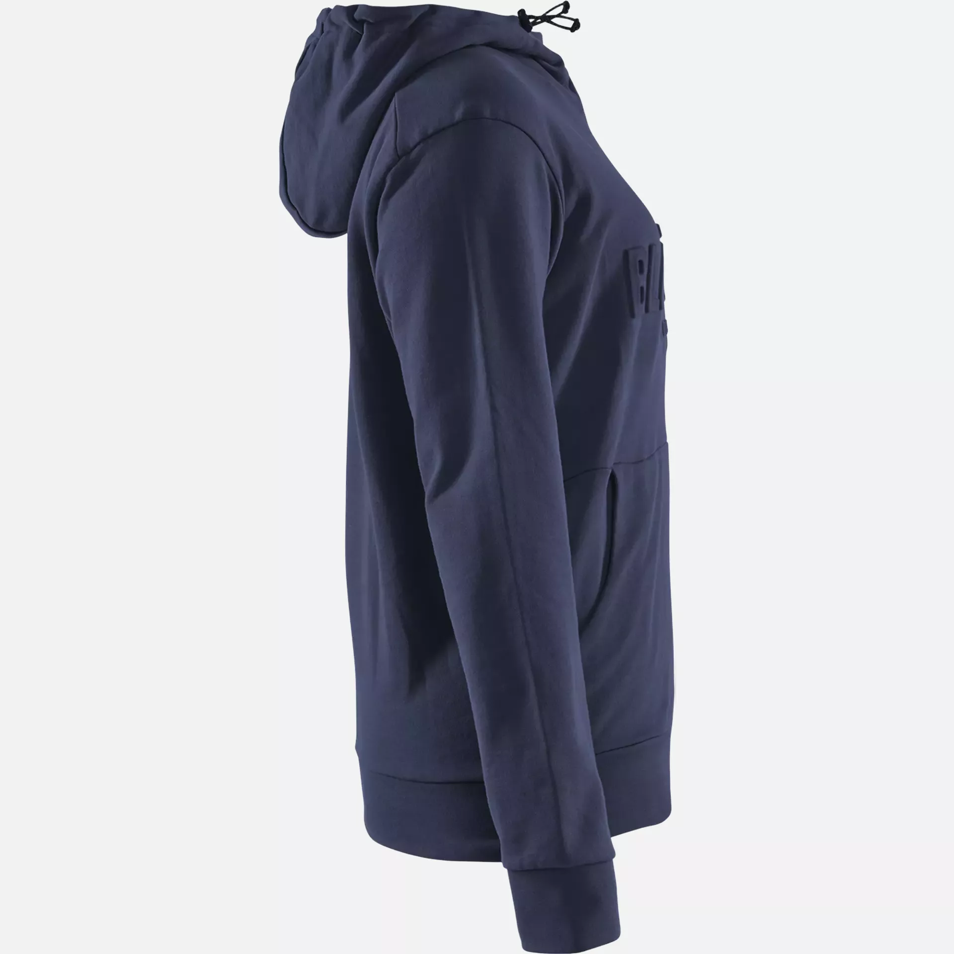 Blaklader 356011588600, 3D Women's Hooded Sweatshirt, Dark Navy Blue, image 2