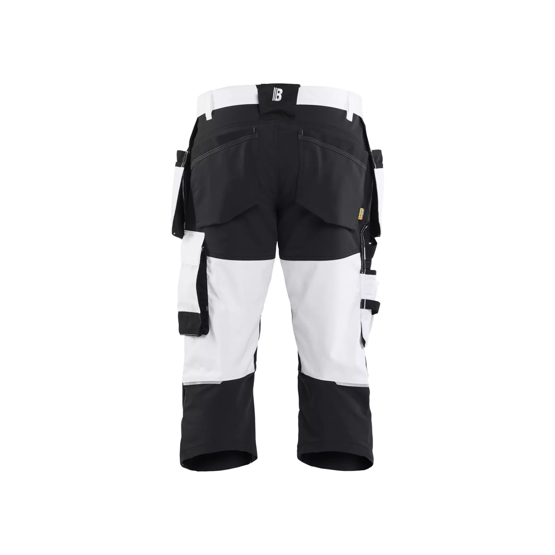 Blåkläder 177418321099, Stretch Maler Piratenhose, Weiß/Schwarz, image 2