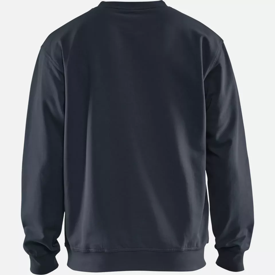 Blaklader 334011588600, Sweatshirt, Dark Navy, image 4, gallery thumbnail