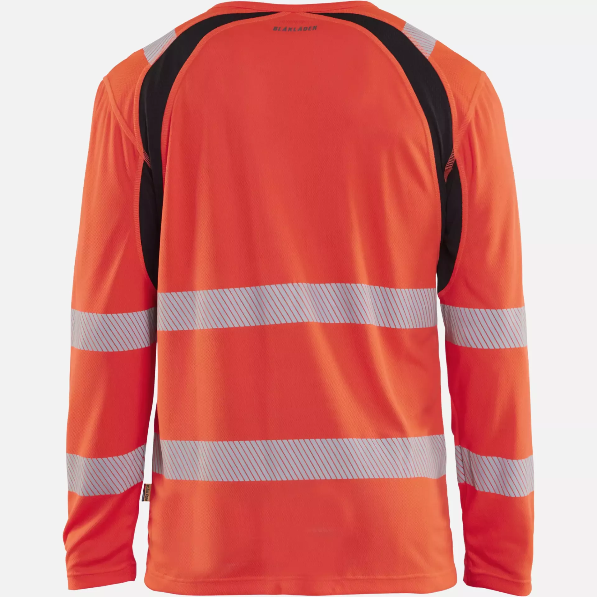 Blaklader 359910135599, High Vis UV Protection Long Sleeve Shirt, Red/Black, image 4