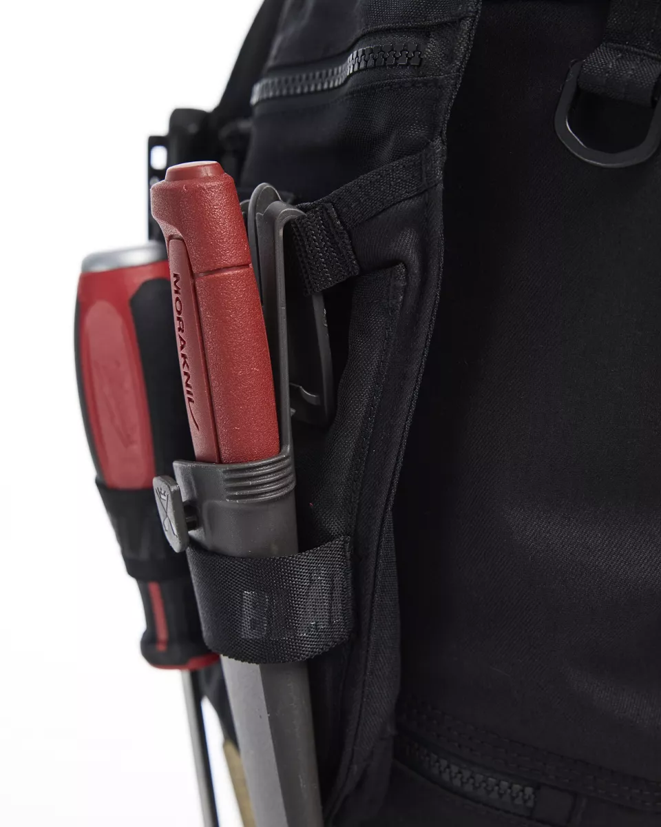 Blaklader 717011499999, STRIKER Ladies Stretch Craftsman Work Trousers, Black/Black, image 9, gallery thumbnail