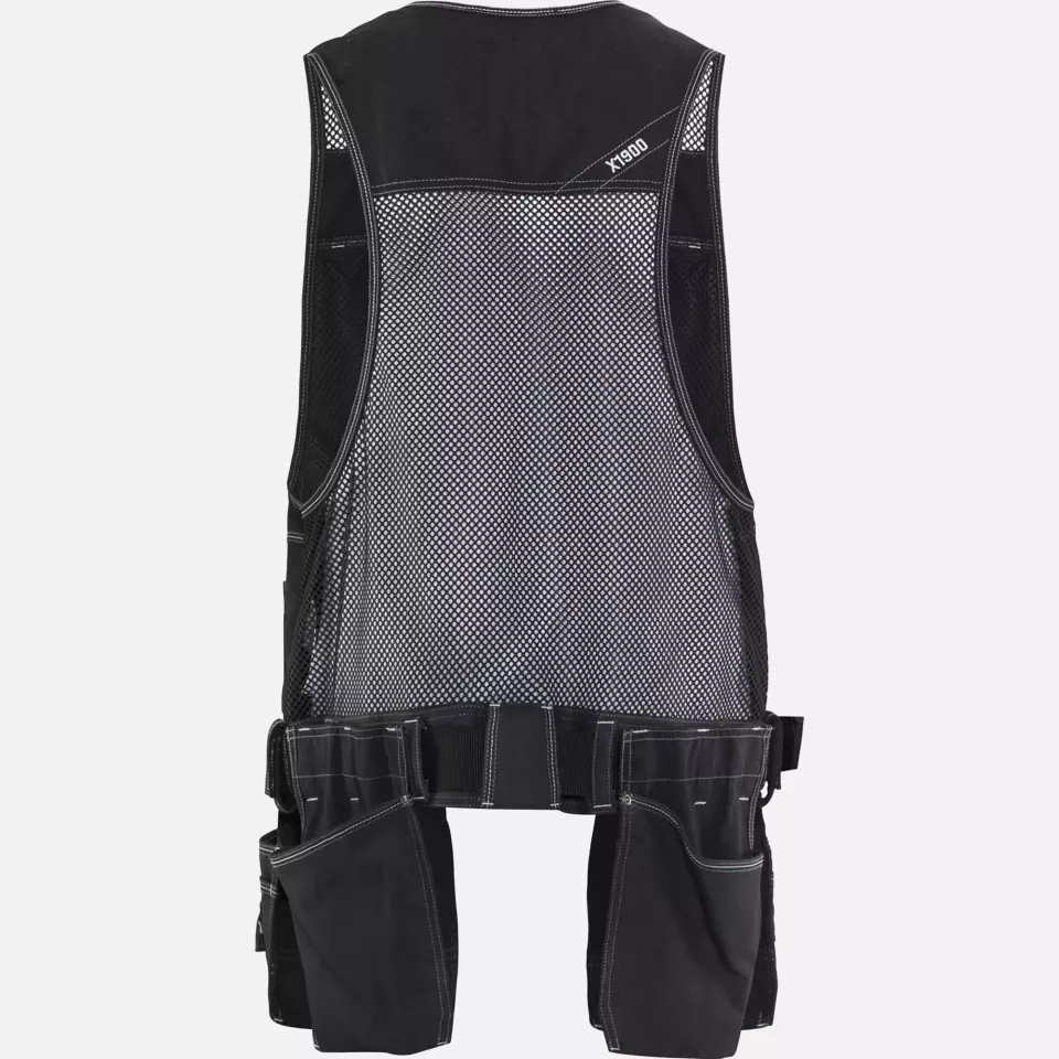 Blaklader 311913109900, X1900 Craftsman Vest, Black, image 2, gallery thumbnail