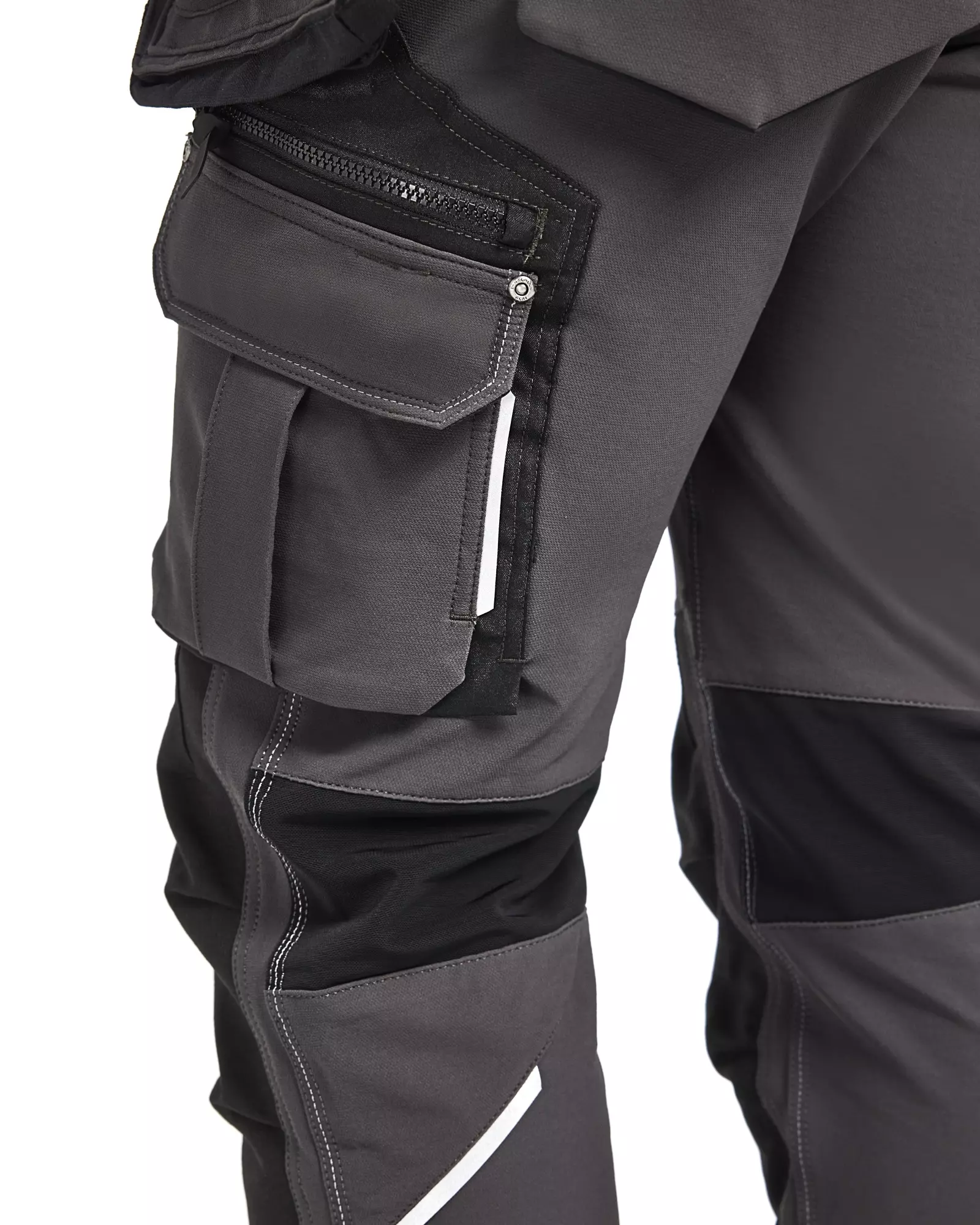 Blaklader 199816449899, X1900 4-Way Stretch Craftsman Work Trousers, Dark Grey/Black, image 10