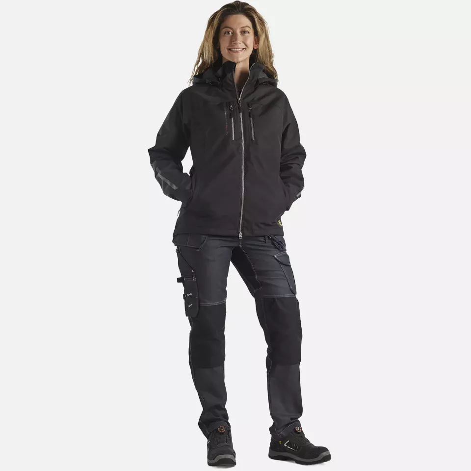 Blaklader 497219779900, Women's Lined Lightweight Winter Jacket, Black, image 5, gallery thumbnail