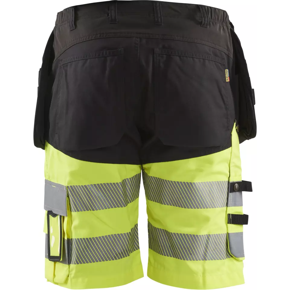Blaklader 159618119933, High Vis Stretch Shorts, Schwarz/Gelb, image 4, gallery thumbnail