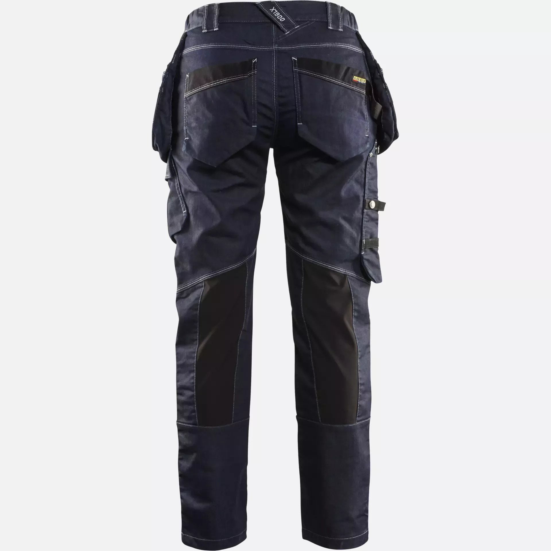 Blaklader 799011418999, X1900 Women's Stretch Craftsman Work Trousers, Navy/Black, image 4