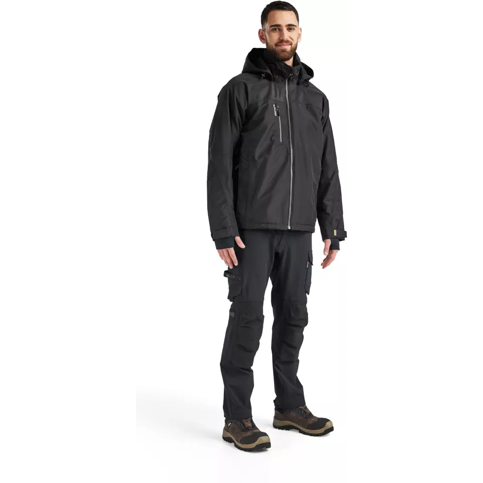 Blaklader 489019779900, Lined Lightweight Winter Jacket, Black, image 5, gallery thumbnail