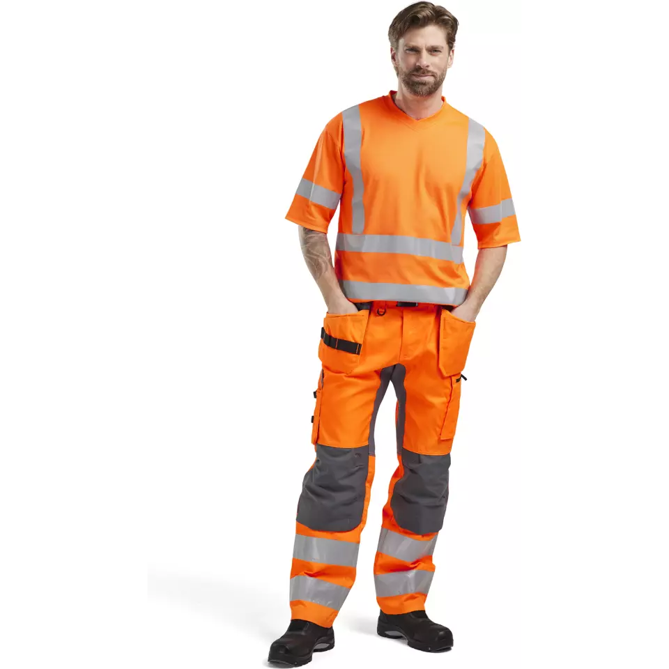 Blåkläder 338010705300, High Vis UV Protection T-Shirt, Orange, image 5, gallery thumbnail
