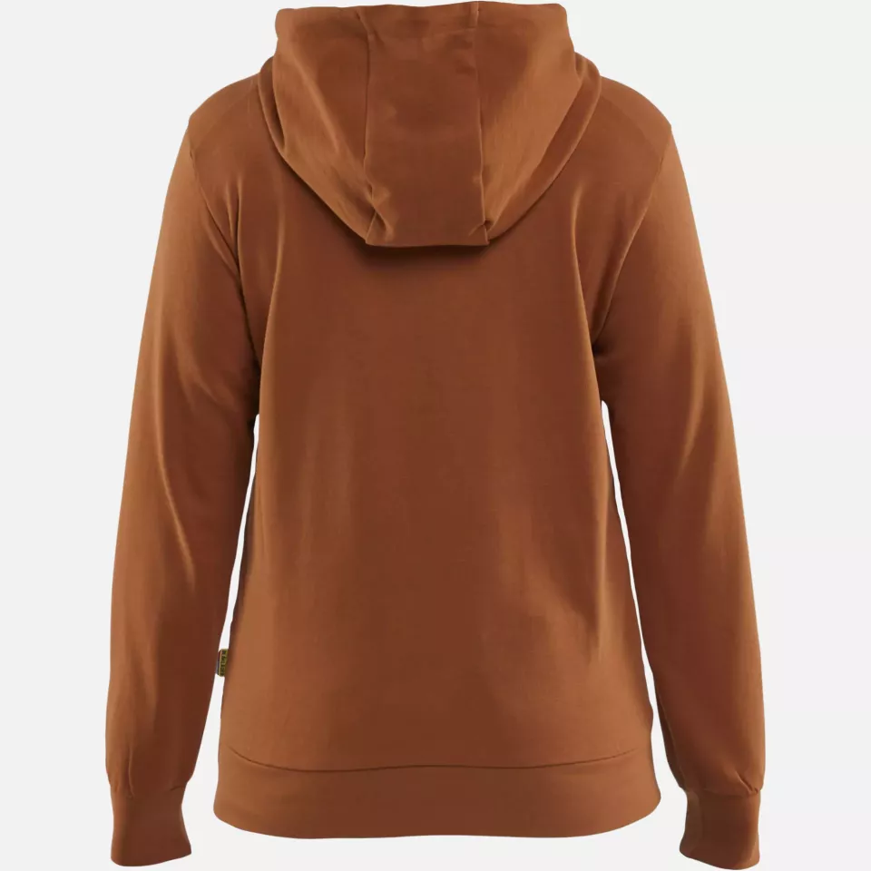 Blaklader 356011584000, 3D Women's Hooded Sweatshirt, Rust, image 4, gallery thumbnail