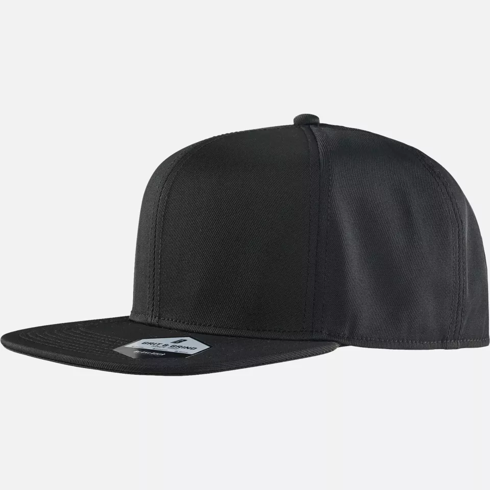 Blaklader 208611089900, Flexible Flatbrim Cap, Black, image 1, gallery thumbnail