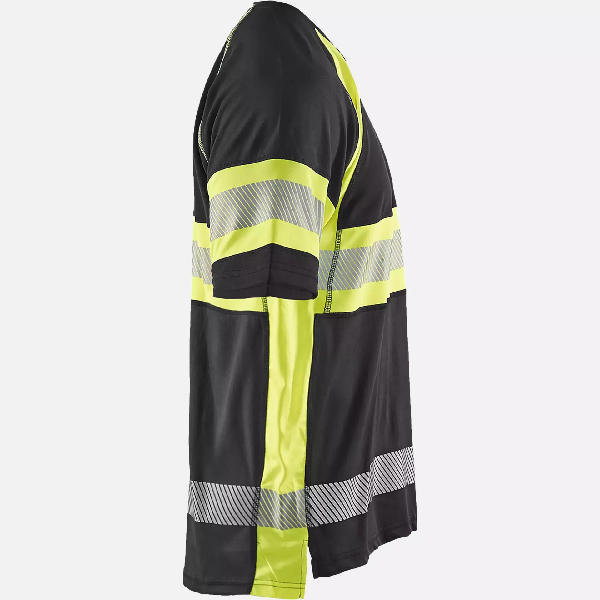Blaklader 333710519933, High Vis UV Protection T-Shirt, Black/Yellow, image 2