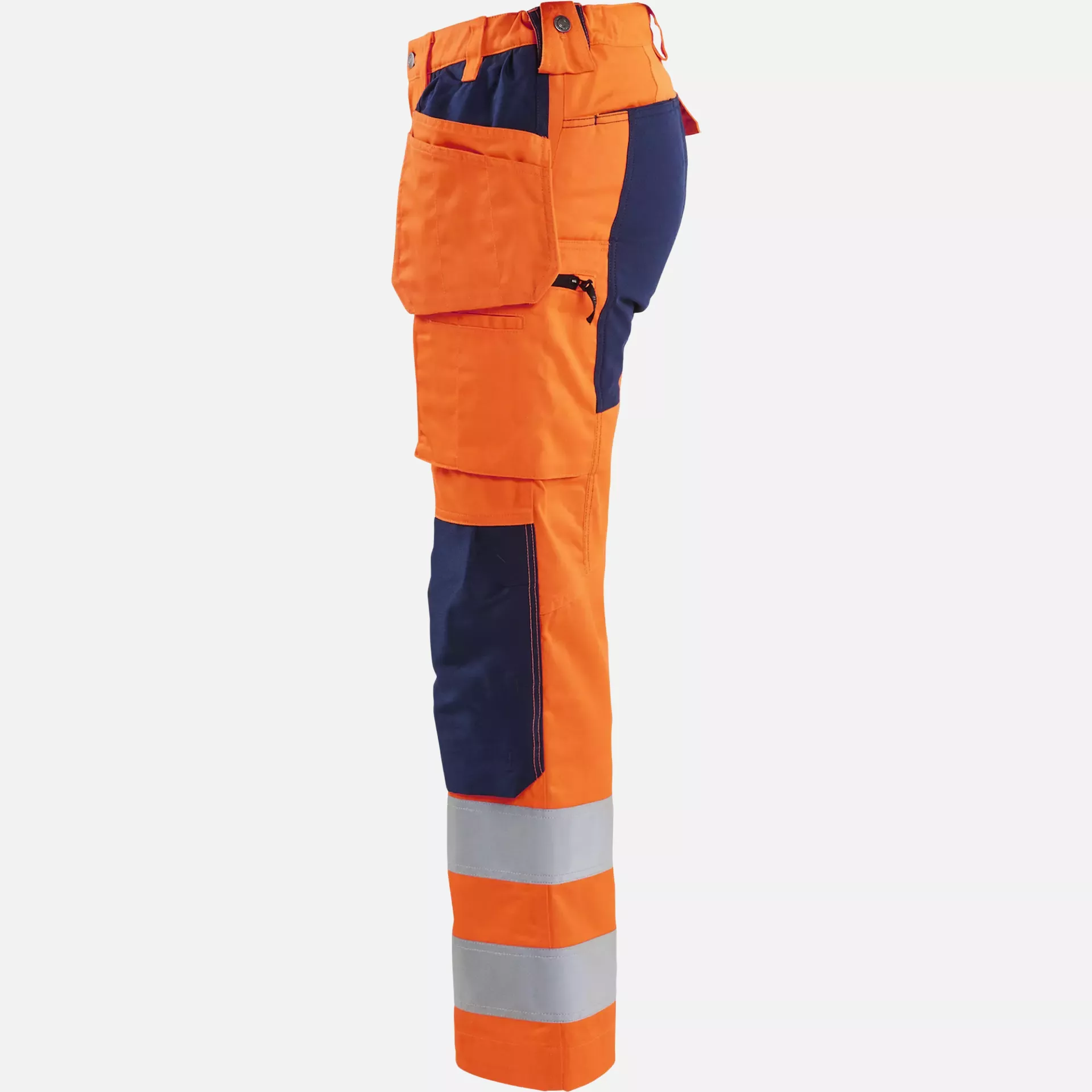 Blaklader 716318115389, High Vis Damen Stretch Arbeitshose, Orange/Marineblau, image 3