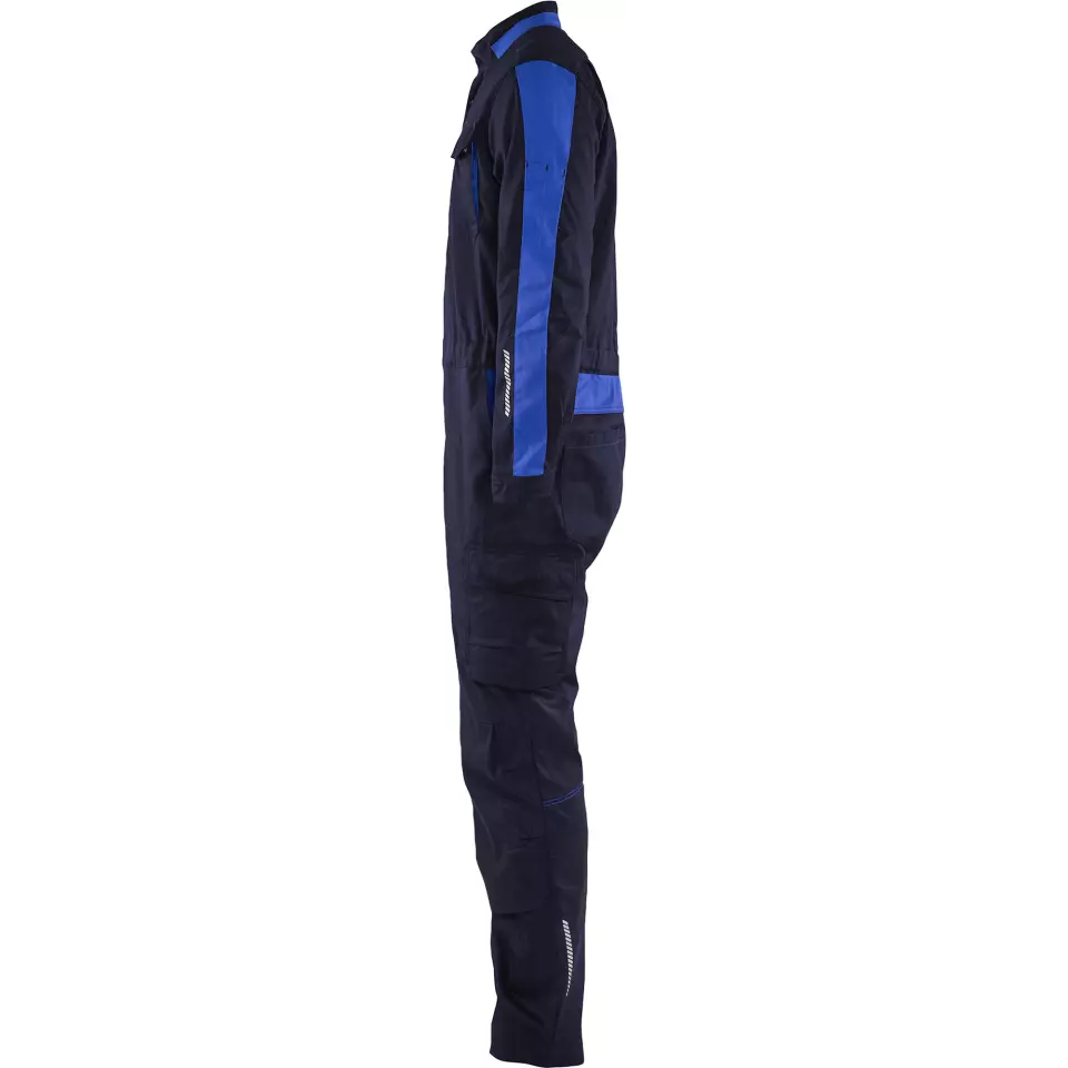 Blaklader 614418328985, Industrial Stretch Coverall, Navy/Royal Blue, image 3, gallery thumbnail