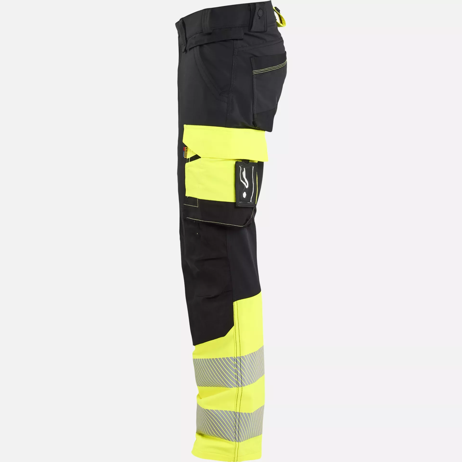 Blaklader 112616489933, Hi-Vis Work Trousers 4-Way Stretch, Black/Hi-Vis Yellow, image 3