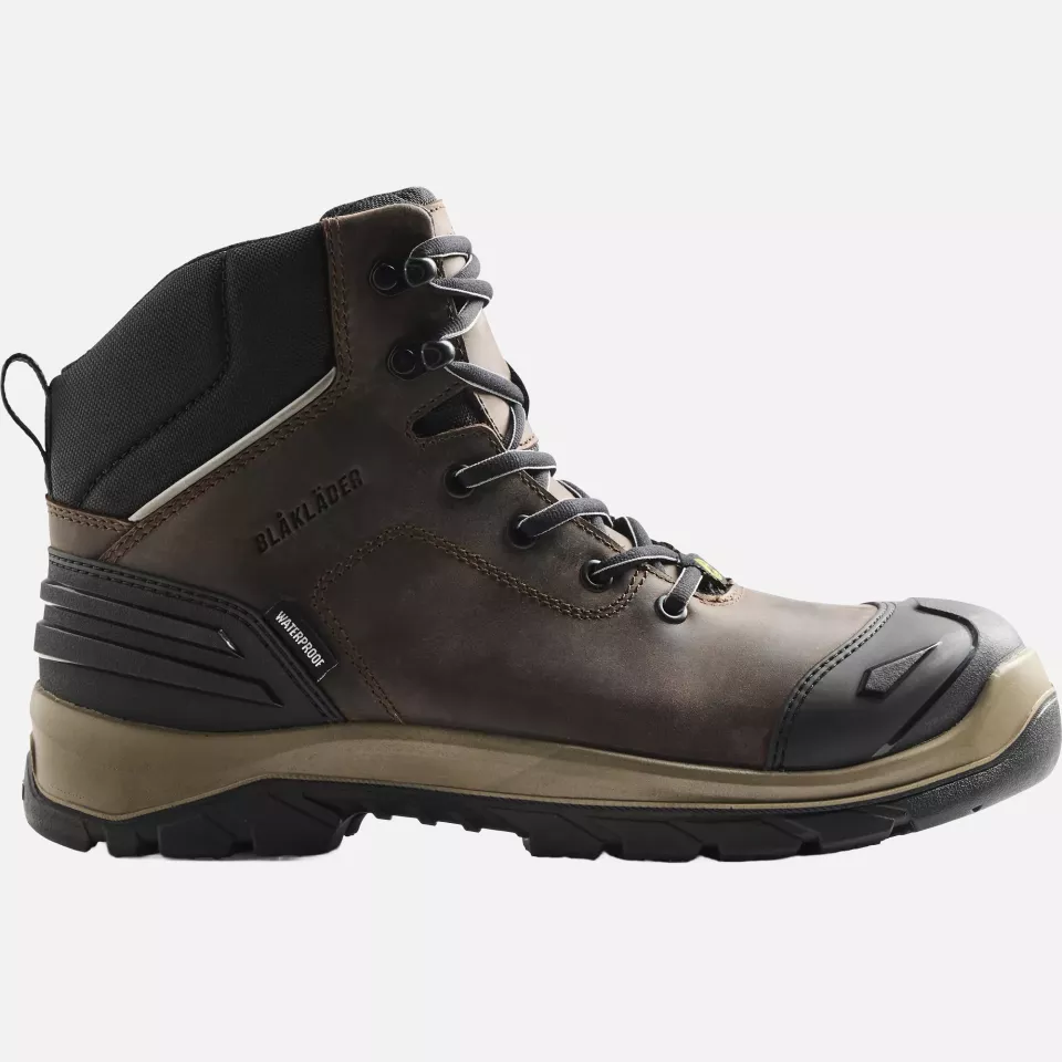 Blaklader 243900007899, Elite Safety Boot S3 Waterproof, Brown/Black, image 1, gallery thumbnail