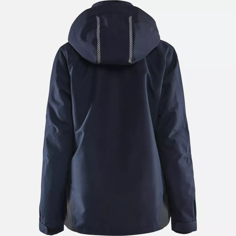 Blaklader 497219778699, Damen Gefütterte Leichte Winterjacke, Dunkel Marineblau/Schwarz, image 4, gallery thumbnail
