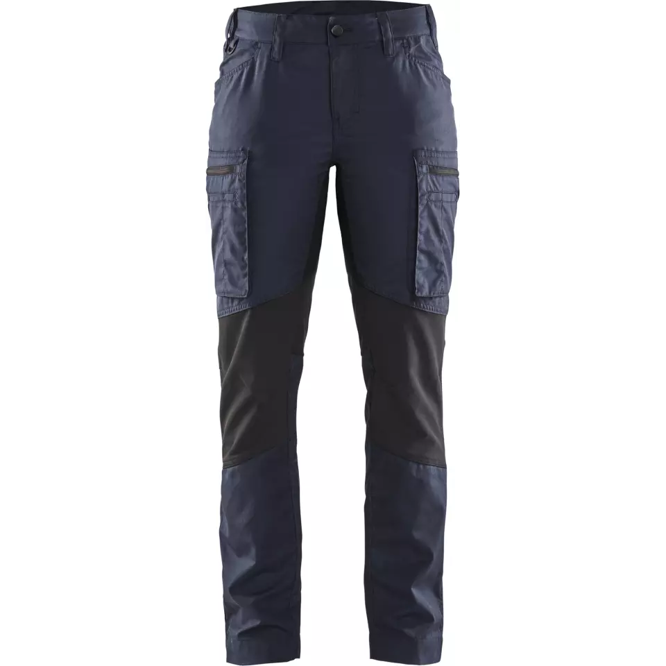 Blaklader 715918458699, Ladies Stretch Work Trousers, Dark Navy/Black