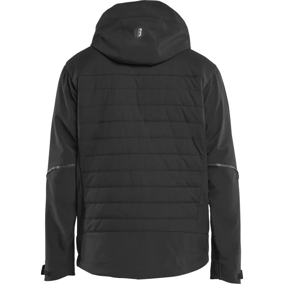 Blåkläder 474325139999, Hybrid Jacket, Black/Black, image 4, gallery thumbnail