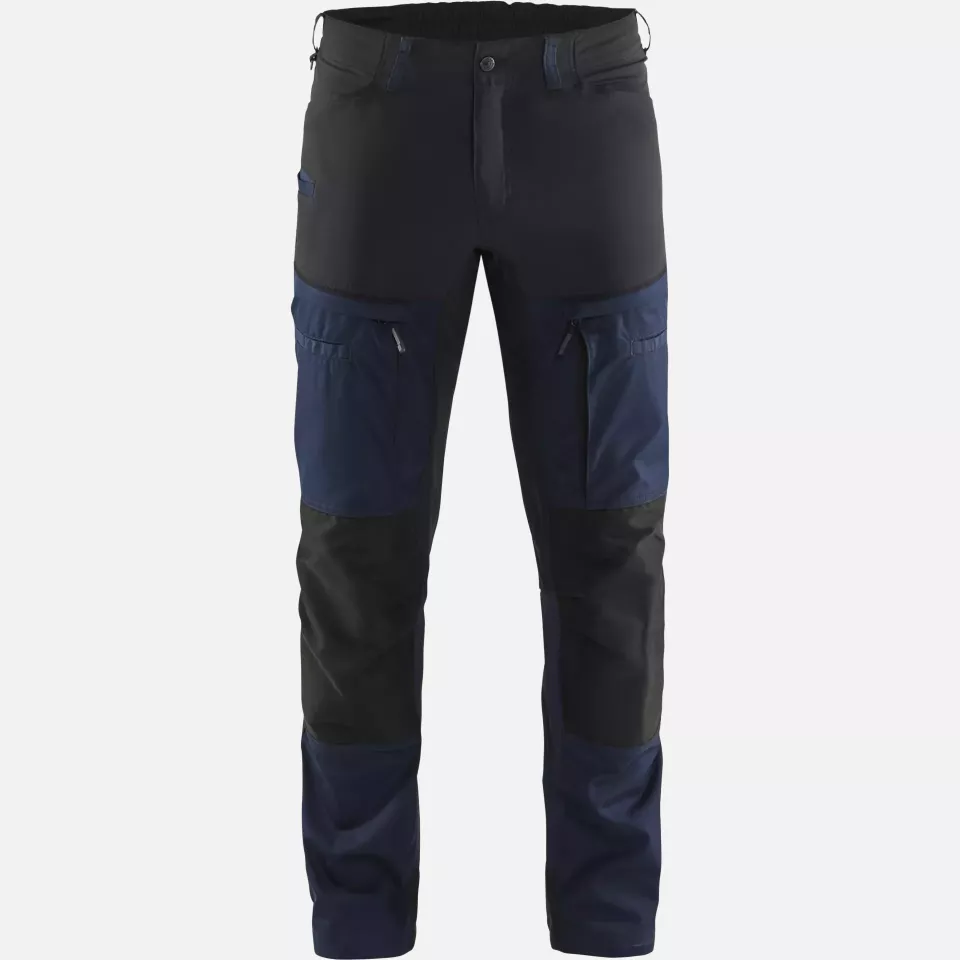 Blaklader 145618458699, Stretch Work Trousers, Dark Navy/Black, image 1, gallery thumbnail