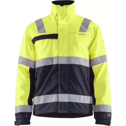 Blaklader Multinorm Winter Jacket, Yellow/Navy