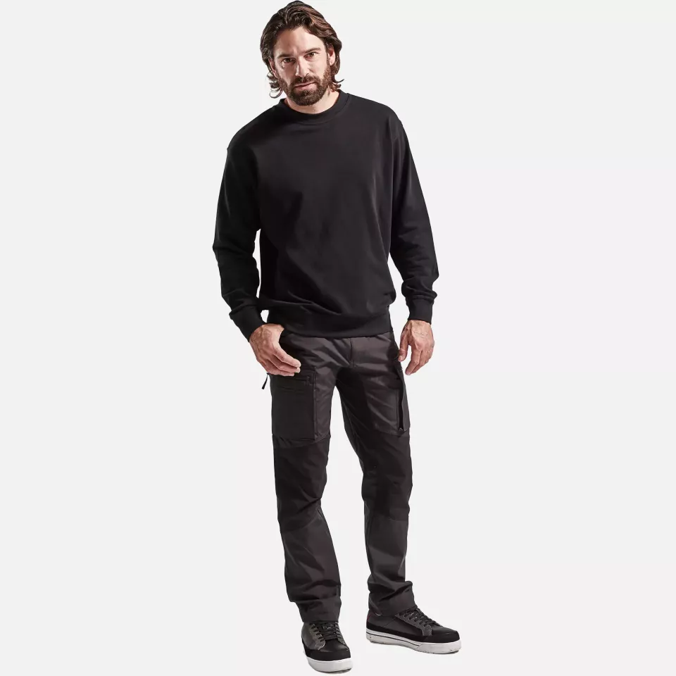 Blaklader 334011589900, Sweatshirt, Black, image 5, gallery thumbnail