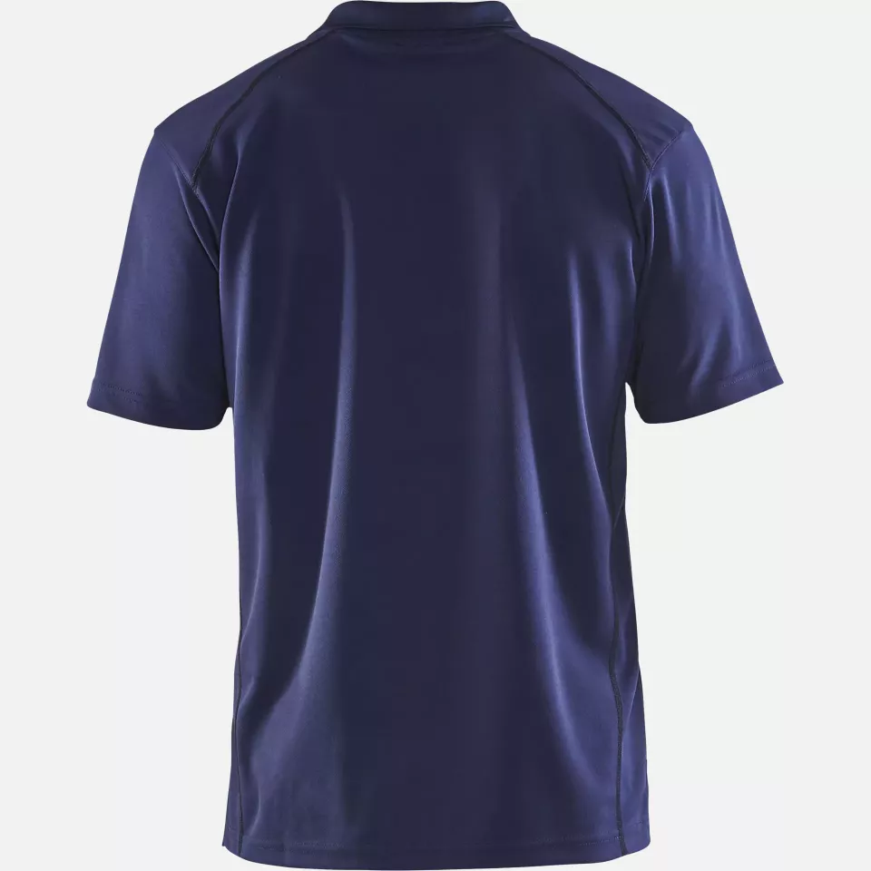Blaklader 332610518900, UV Protection Polo Shirt, Navy Blue, image 4, gallery thumbnail