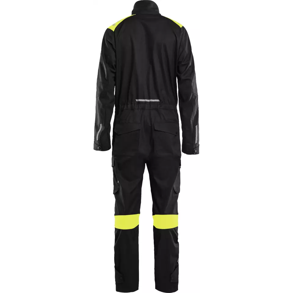 Blåkläder 607715129933, Overall, Schwarz/Gelb, image 4, gallery thumbnail