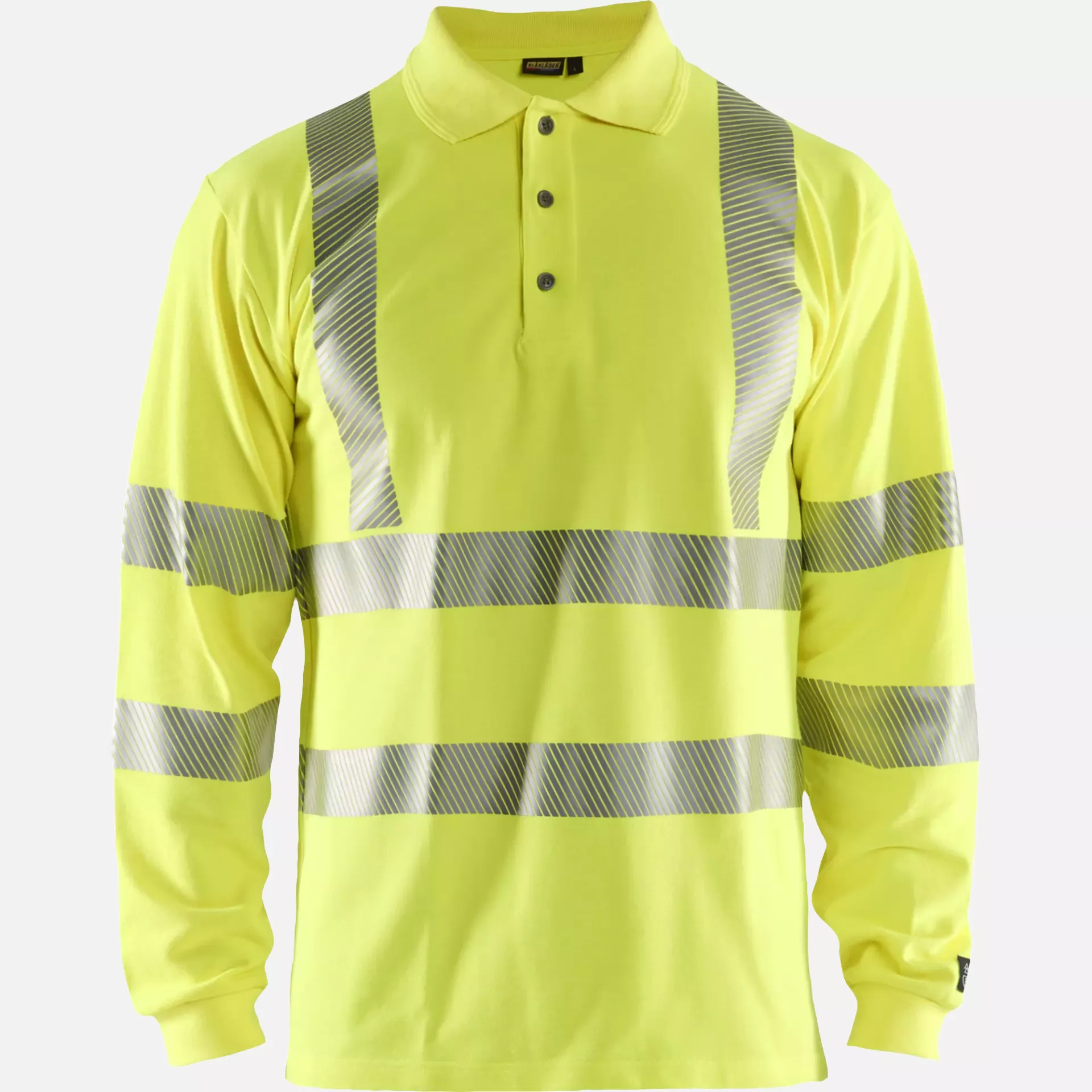 Blaklader 343917413300, Long Sleeve Multinorm Polo Shirt, Yellow, image 1