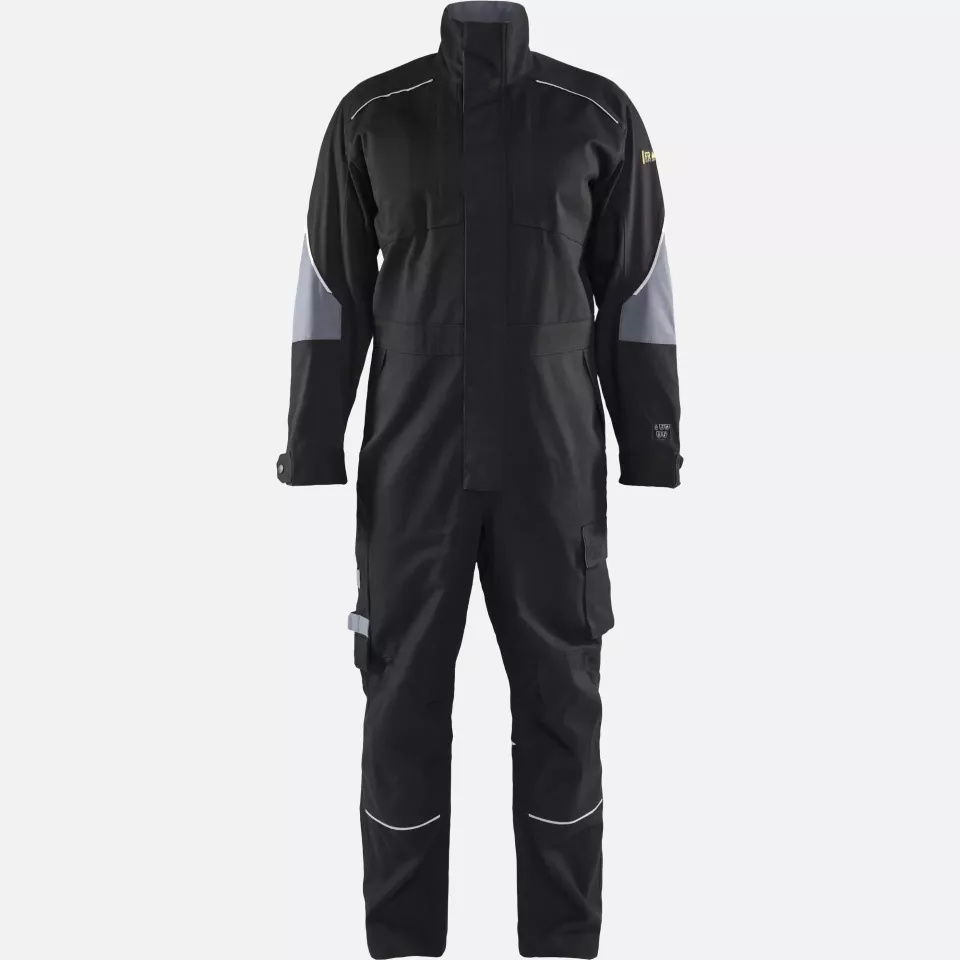 Blaklader 606115169994, Flame Resistant Coverall, Black/Grey, image 1, gallery thumbnail