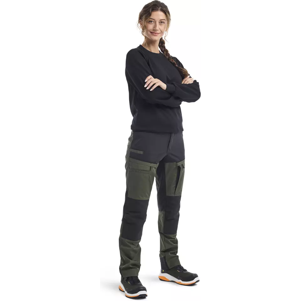 Blåkläder 340511589900, Women's Sweatshirt, Black, image 5, gallery thumbnail