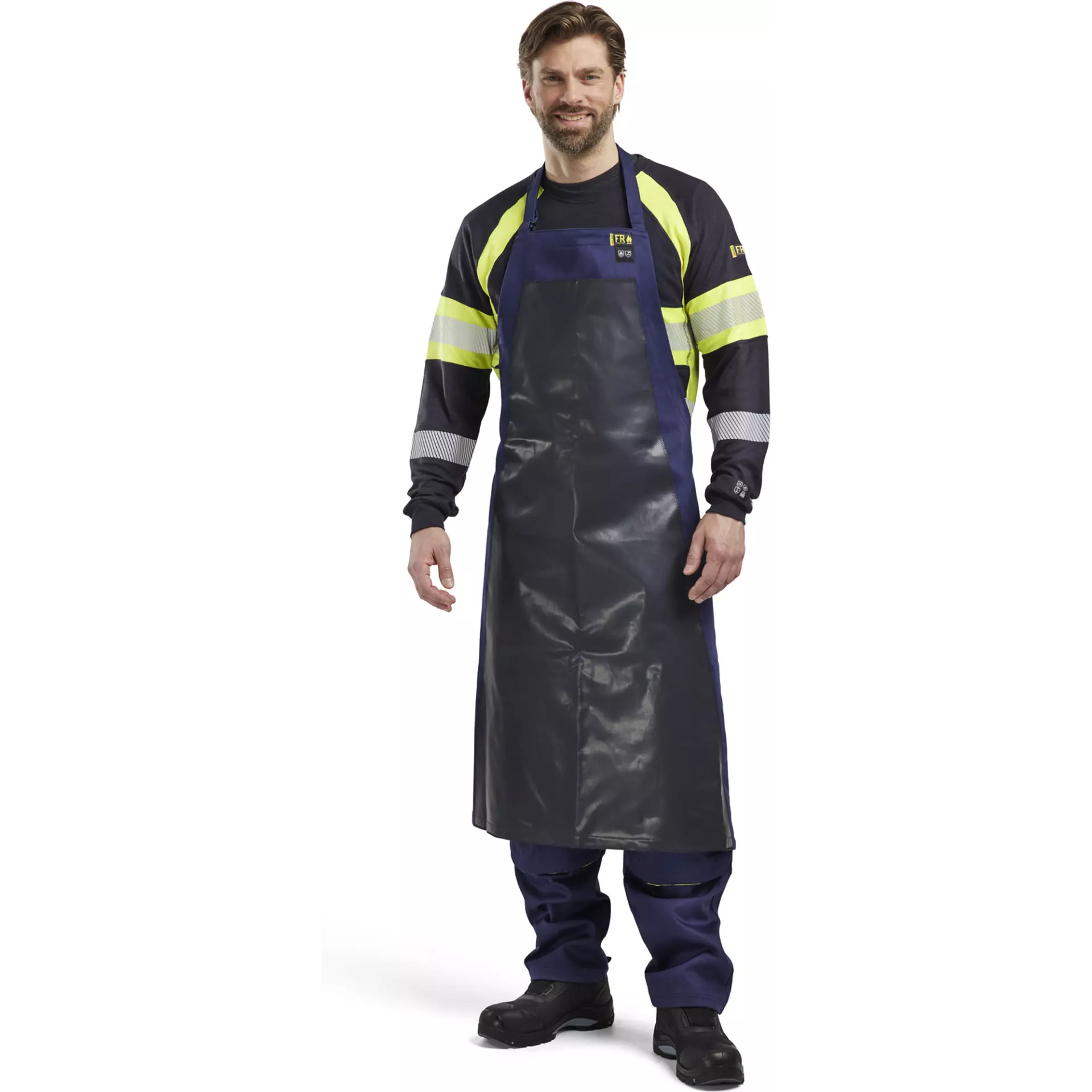 Blåkläder 306115018900, Welding Apron, Navy Blue, image 2