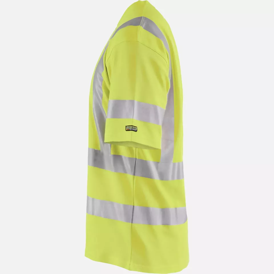 Blaklader 338010703300, High Vis UV Protection T-Shirt, Yellow, image 3, gallery thumbnail