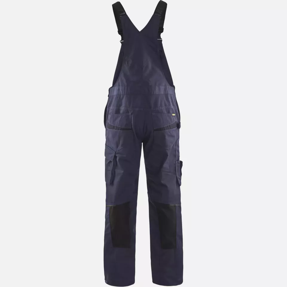 Blaklader 269513308699, Stretch Bib and Brace, Dark Navy/Black, image 3, gallery thumbnail