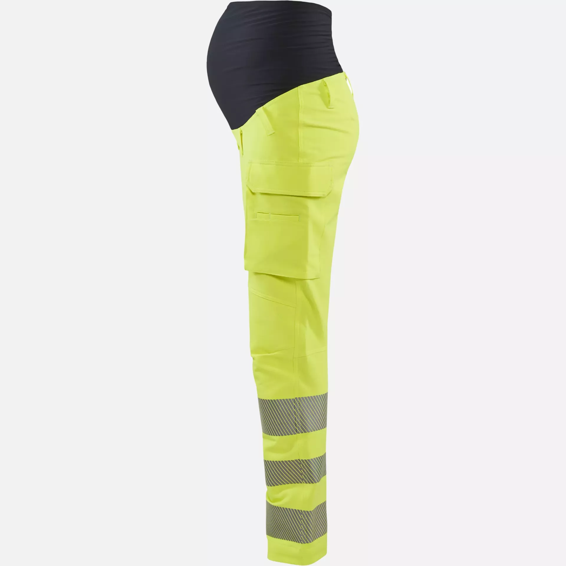 Blaklader 710016423399, High Vis 4-Way Stretch Maternity Trousers, Yellow/Black, image 3