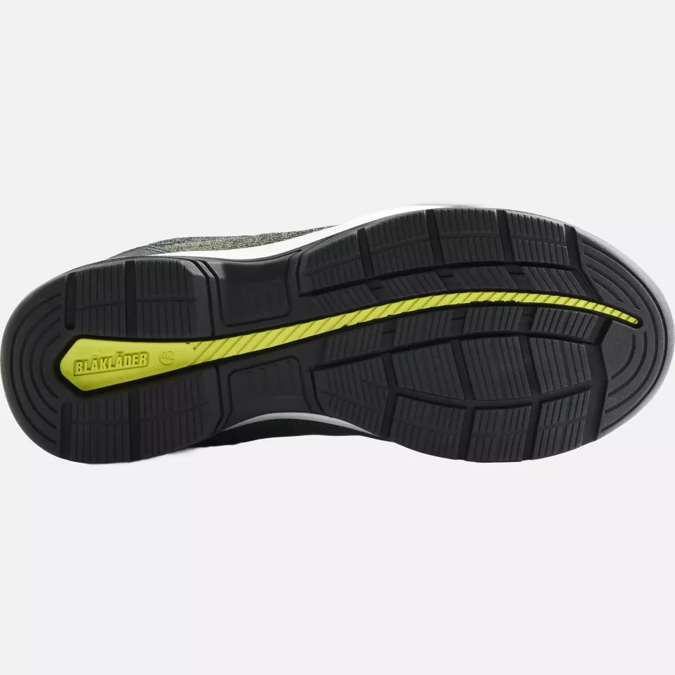 Blaklader 243800004633, CRADLE Safety Shoe, Army Green/Yellow, image 4, gallery thumbnail