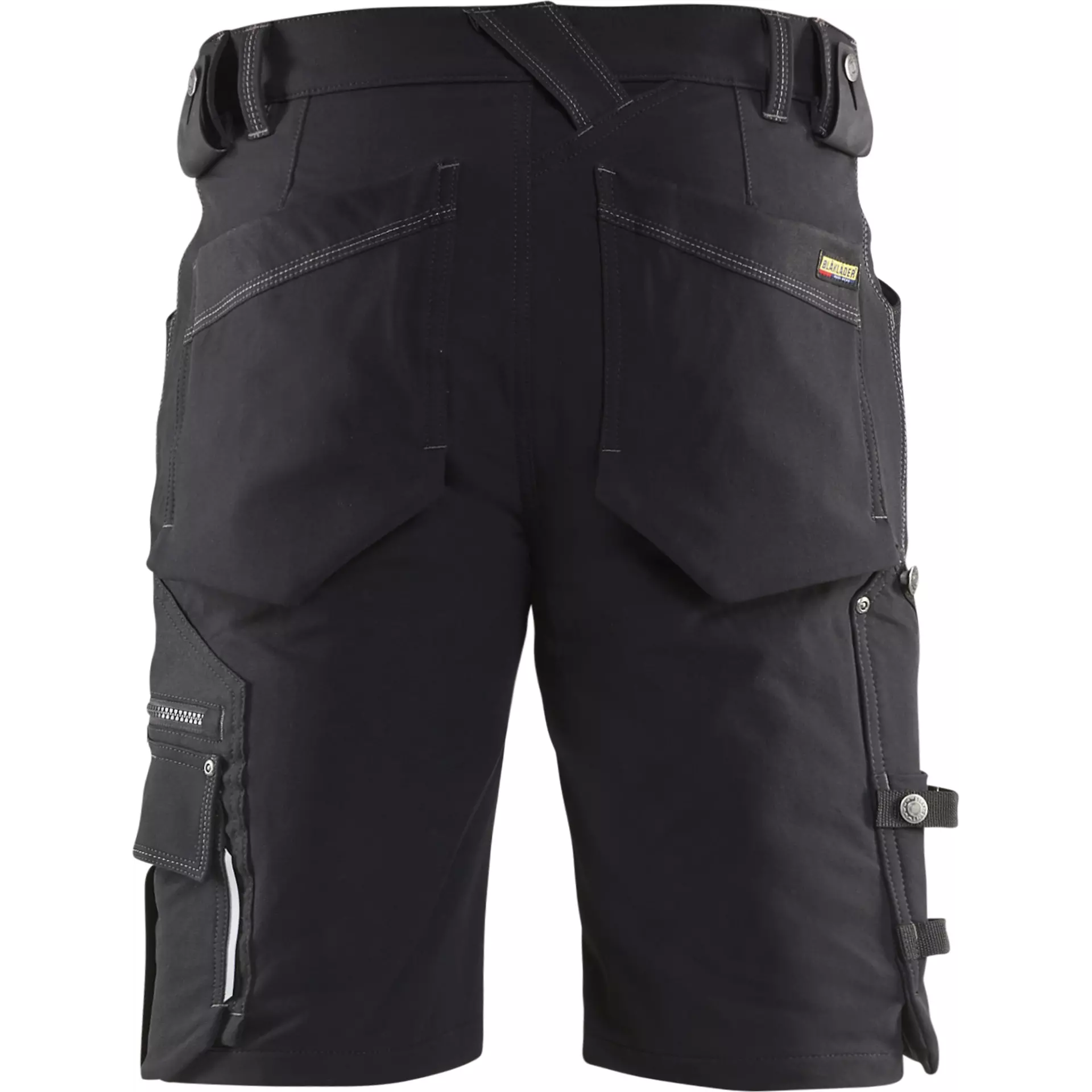 Blaklader 198716449900, X1900 4-Way Stretch Craftsman Shorts, Black, image 4