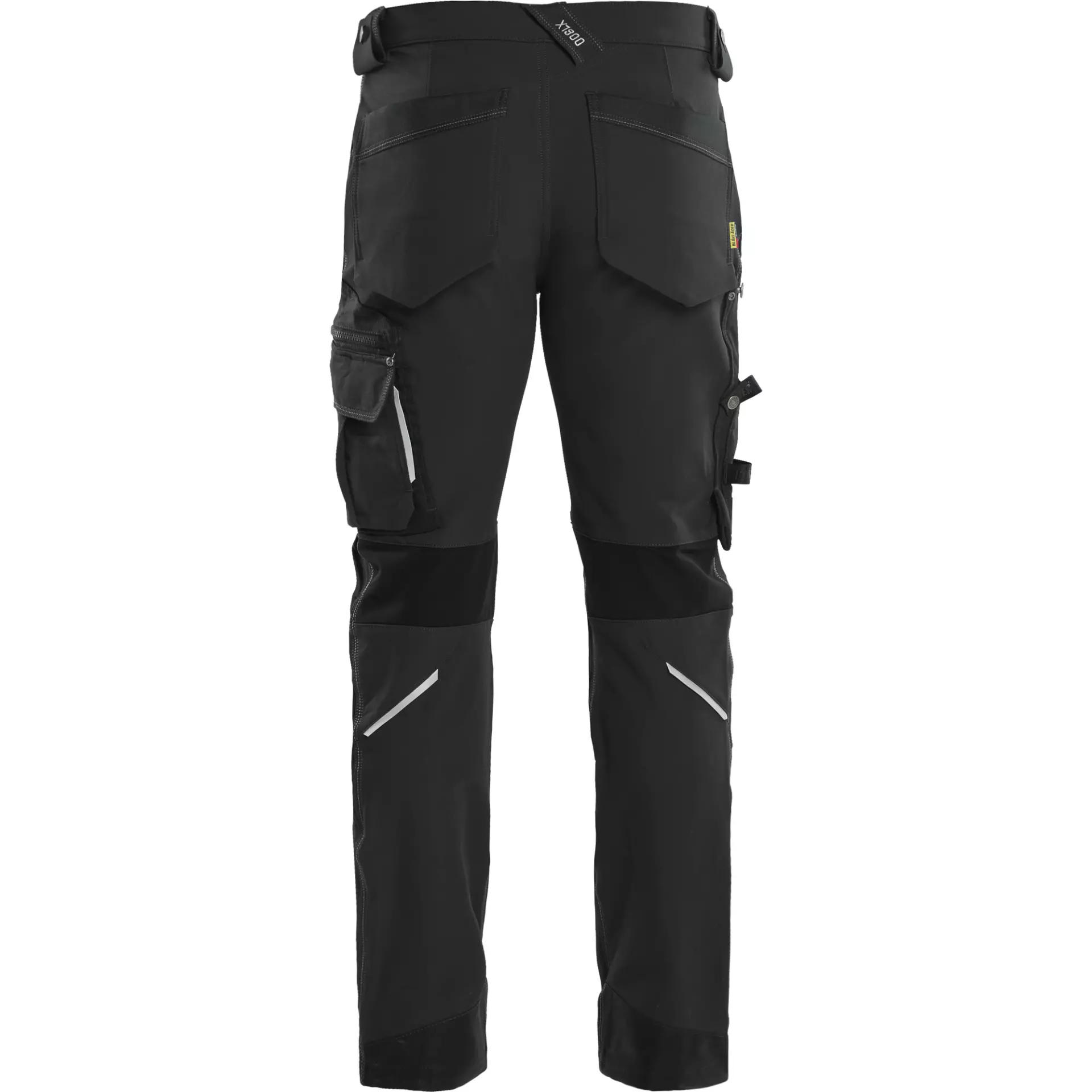 Blaklader 198916449900, X1900 4-Way Stretch Craftsman Work Trousers, Black, image 4