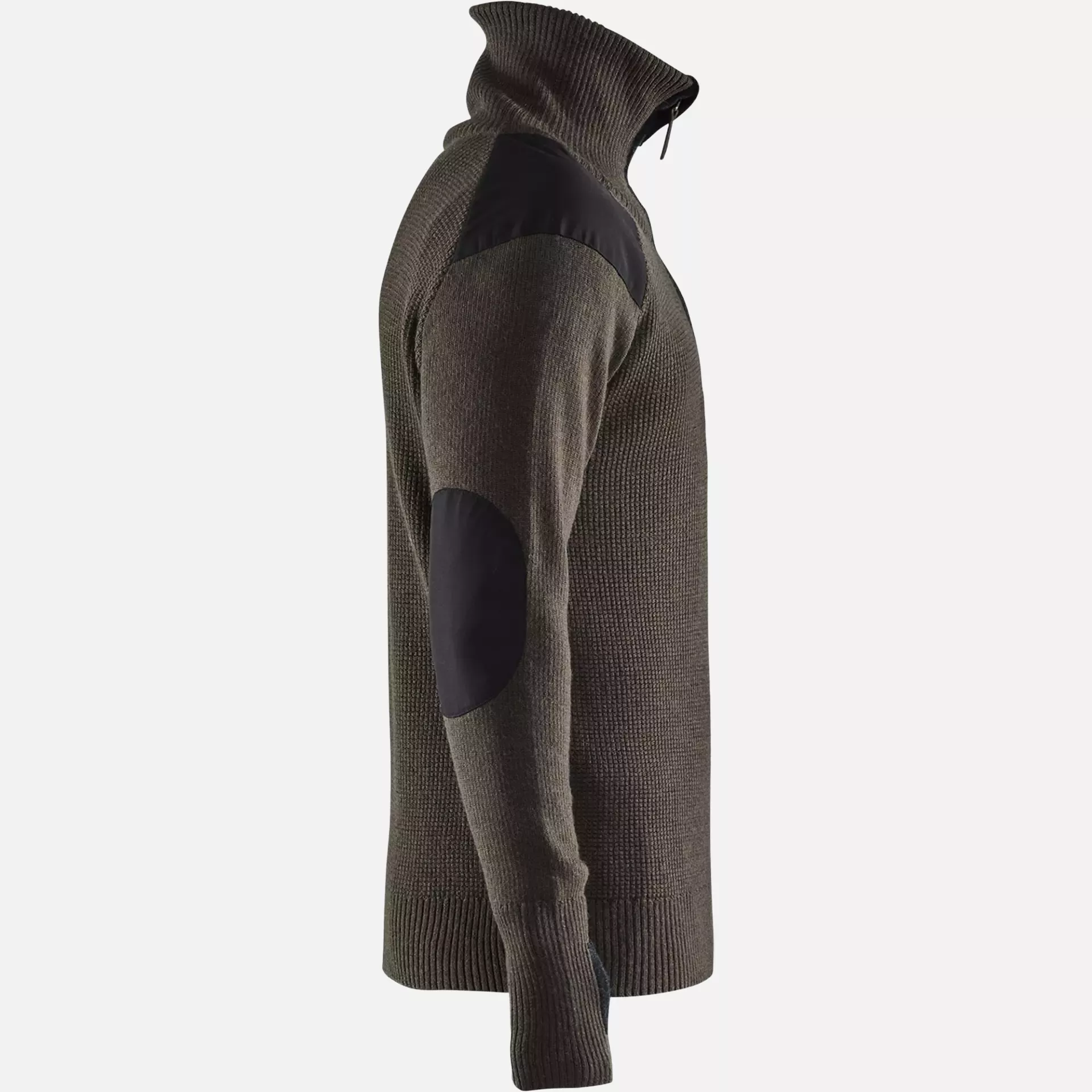 Blaklader 463010714598, Wool Sweatshirt, Dark Olive Green/Dark Grey, image 2
