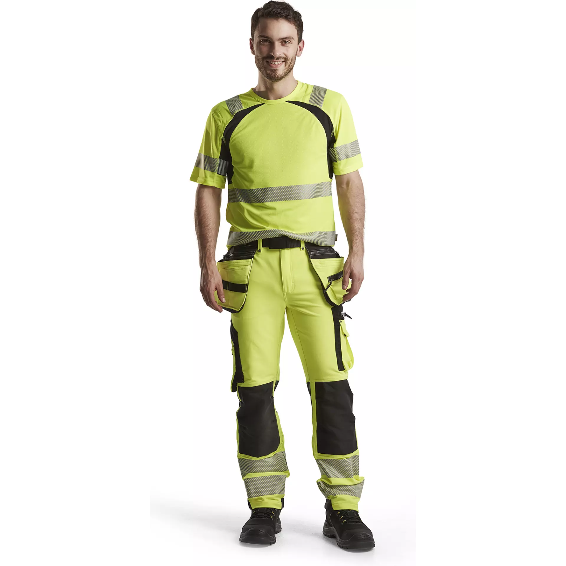 Blåkläder 339710133399, High Vis UV Protection T-Shirt, Yellow/Black, image 6