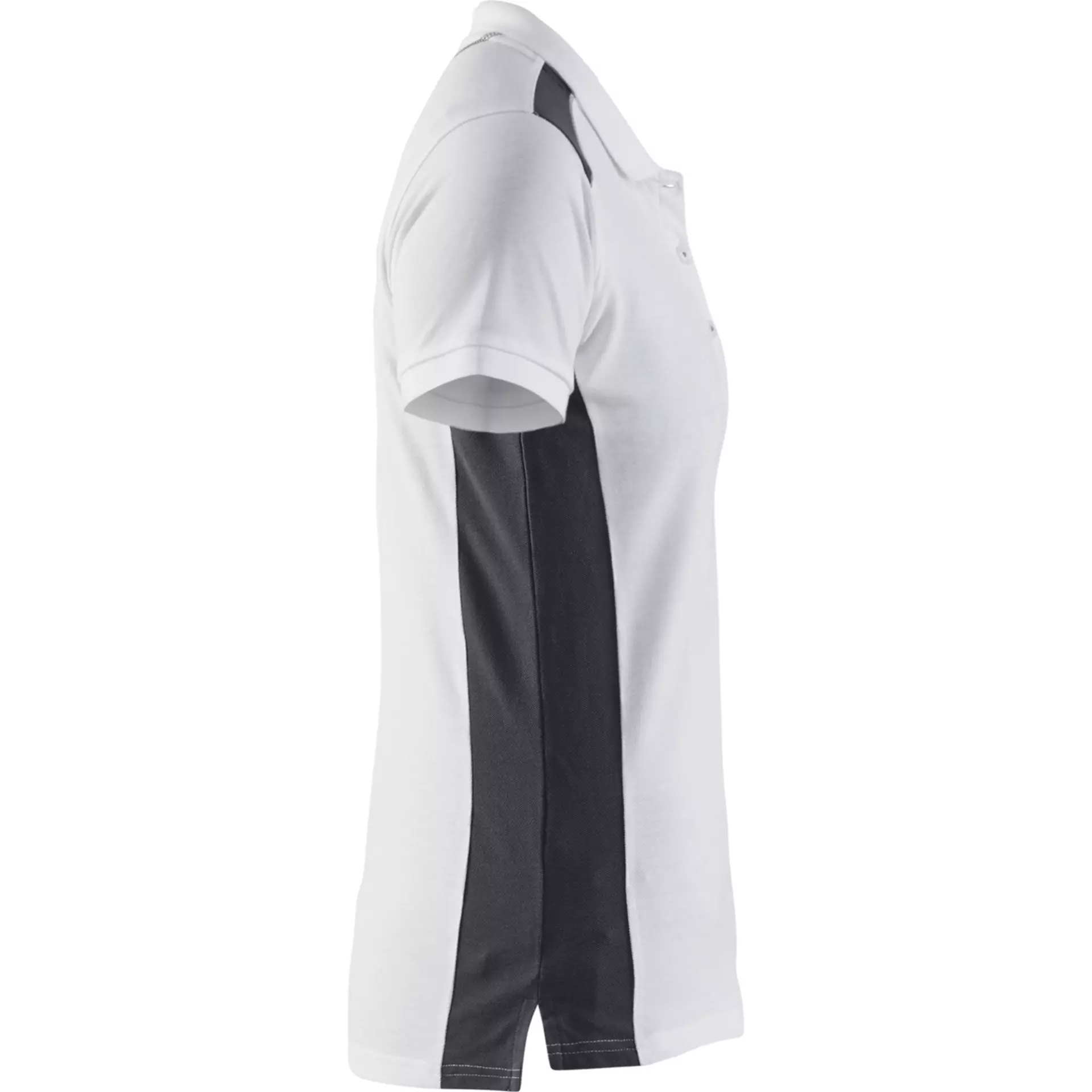 Blåkläder 339010501098, Women's Polo Shirt, White/Dark Grey, image 2