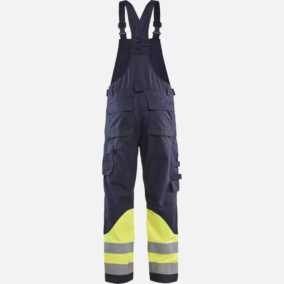 Blaklader 288815128933, Multi-Norm Bib and Brace, Navy/Yellow, image 6, gallery thumbnail
