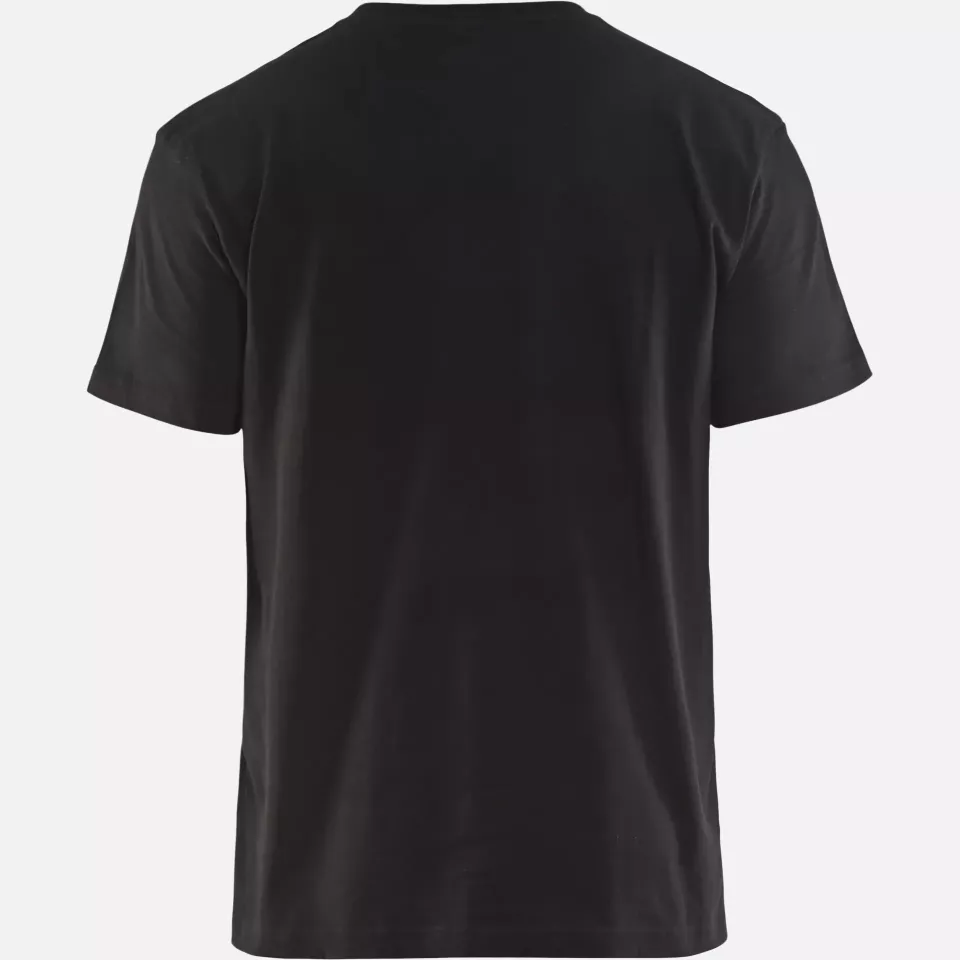 Blaklader 337910429956, T-Shirt, Schwarz/Rot, image 4, gallery thumbnail