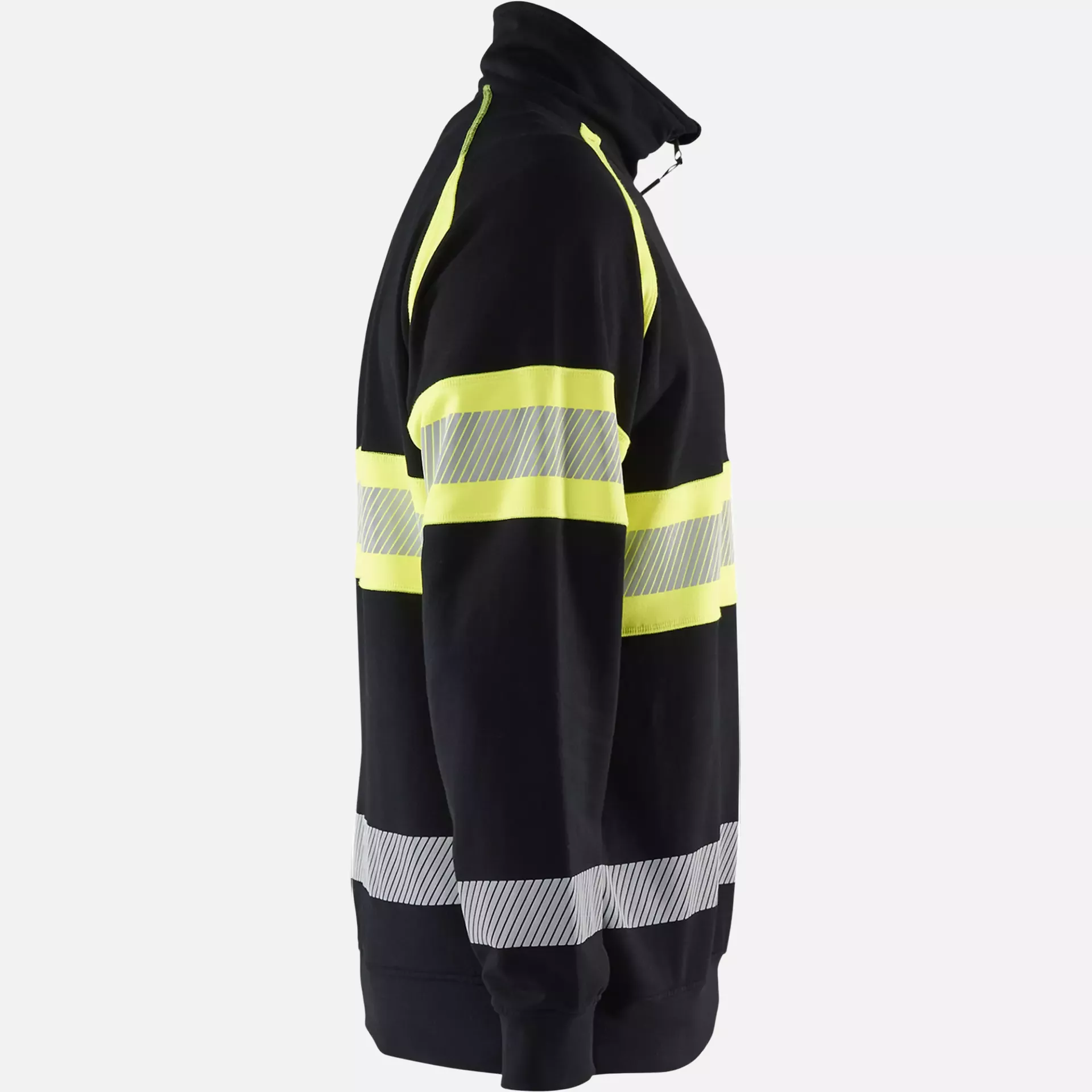 Blaklader 355311589933, High Vis Sweatshirt, Black/Yellow, image 2