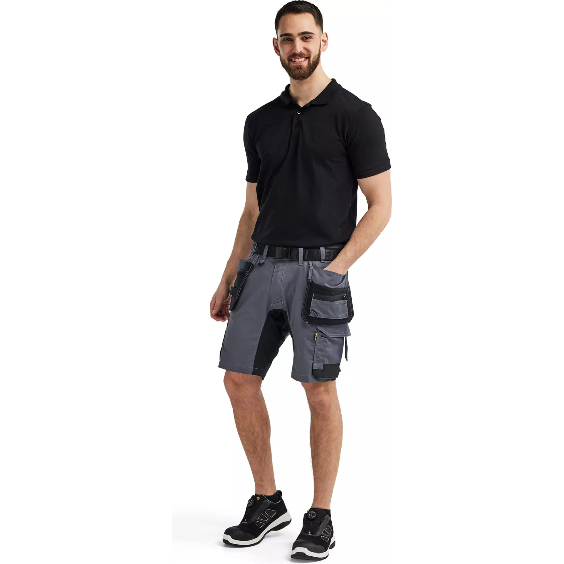 Blaklader 332410509900, Polo Shirt, Black, image 5