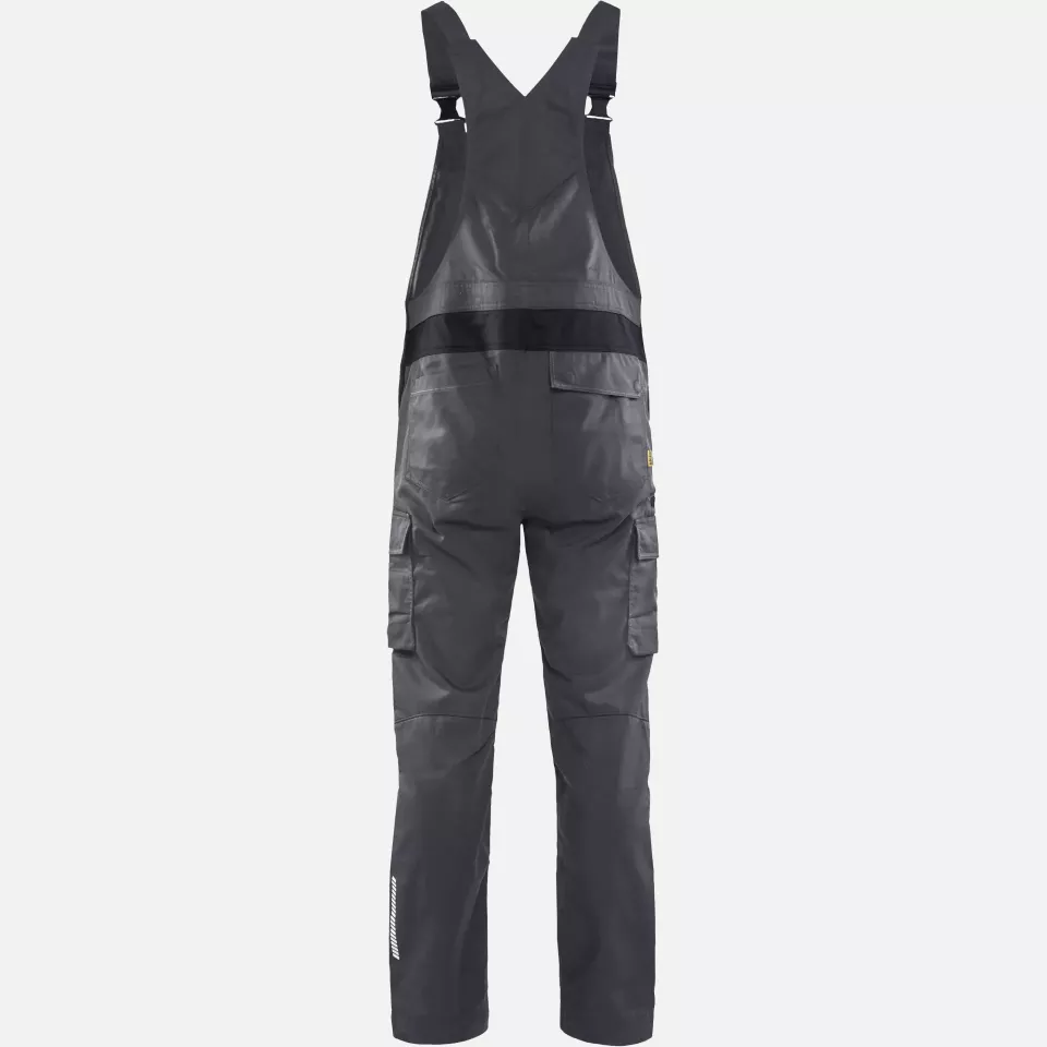 Blaklader 264418329699, Industry Bib and Brace, Medium Grey/Black, image 4, gallery thumbnail