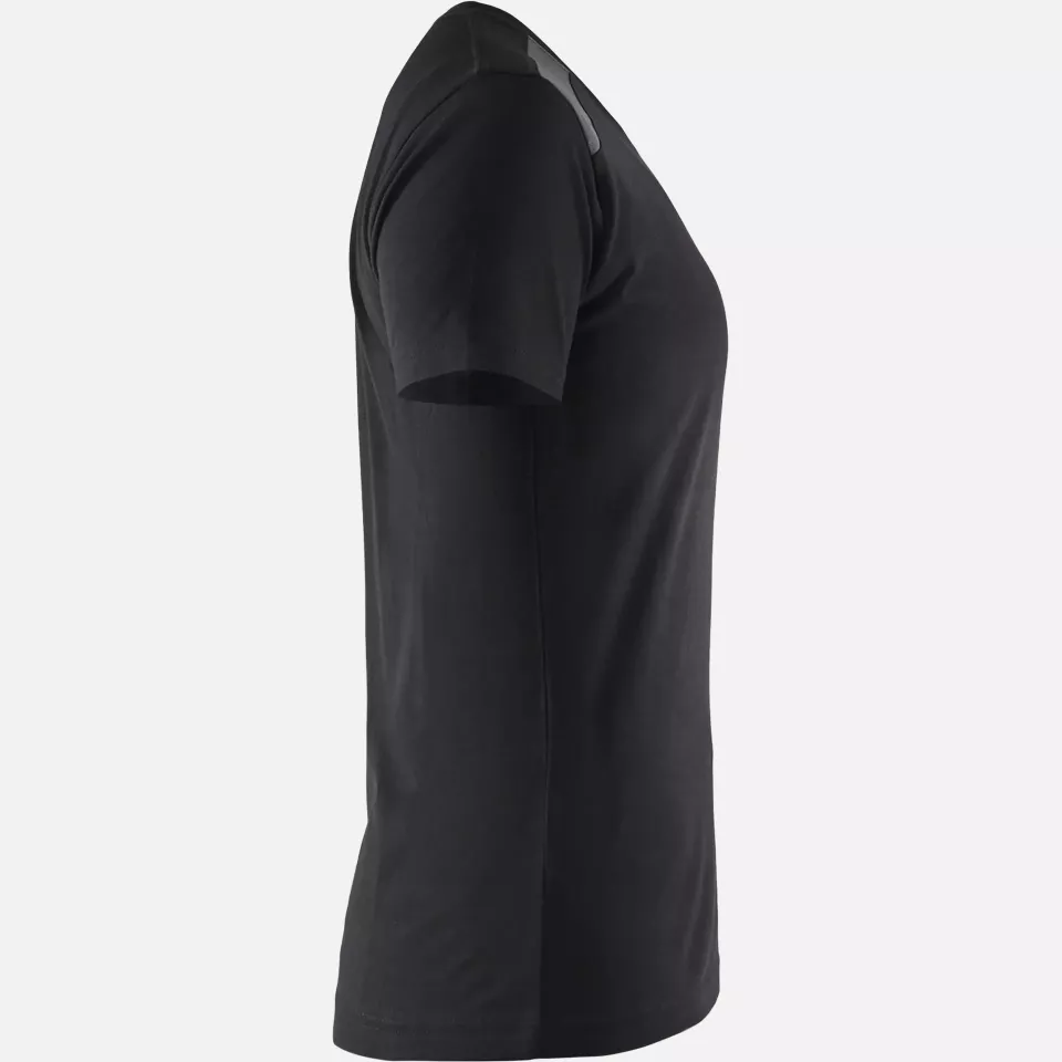 Blaklader 347910429998, Ladies T-Shirt, Black/Dark Grey, image 2, gallery thumbnail