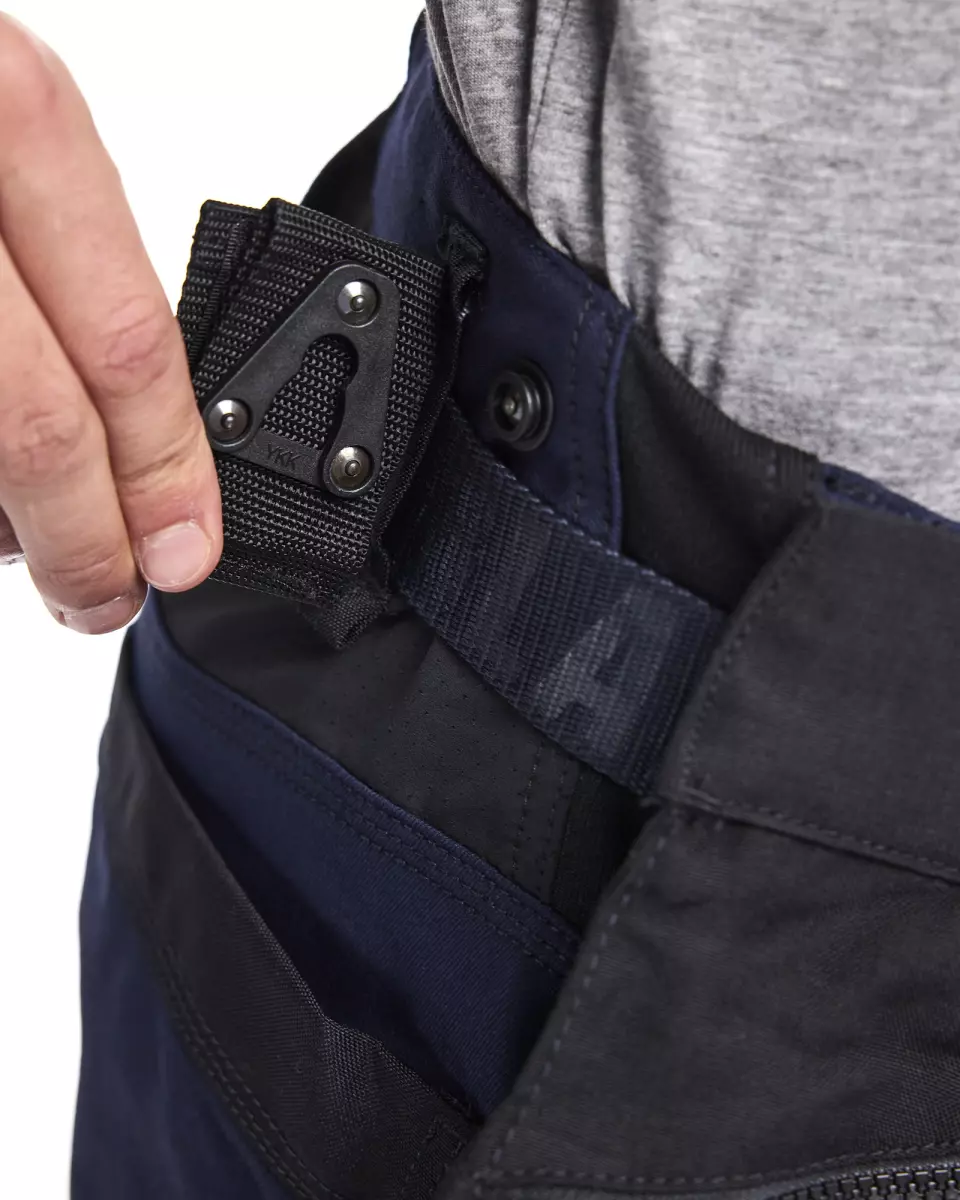 Blaklader 197011498699, STRIKER Stretch Craftsman Work Trousers, Dark Navy/Black, image 7, gallery thumbnail